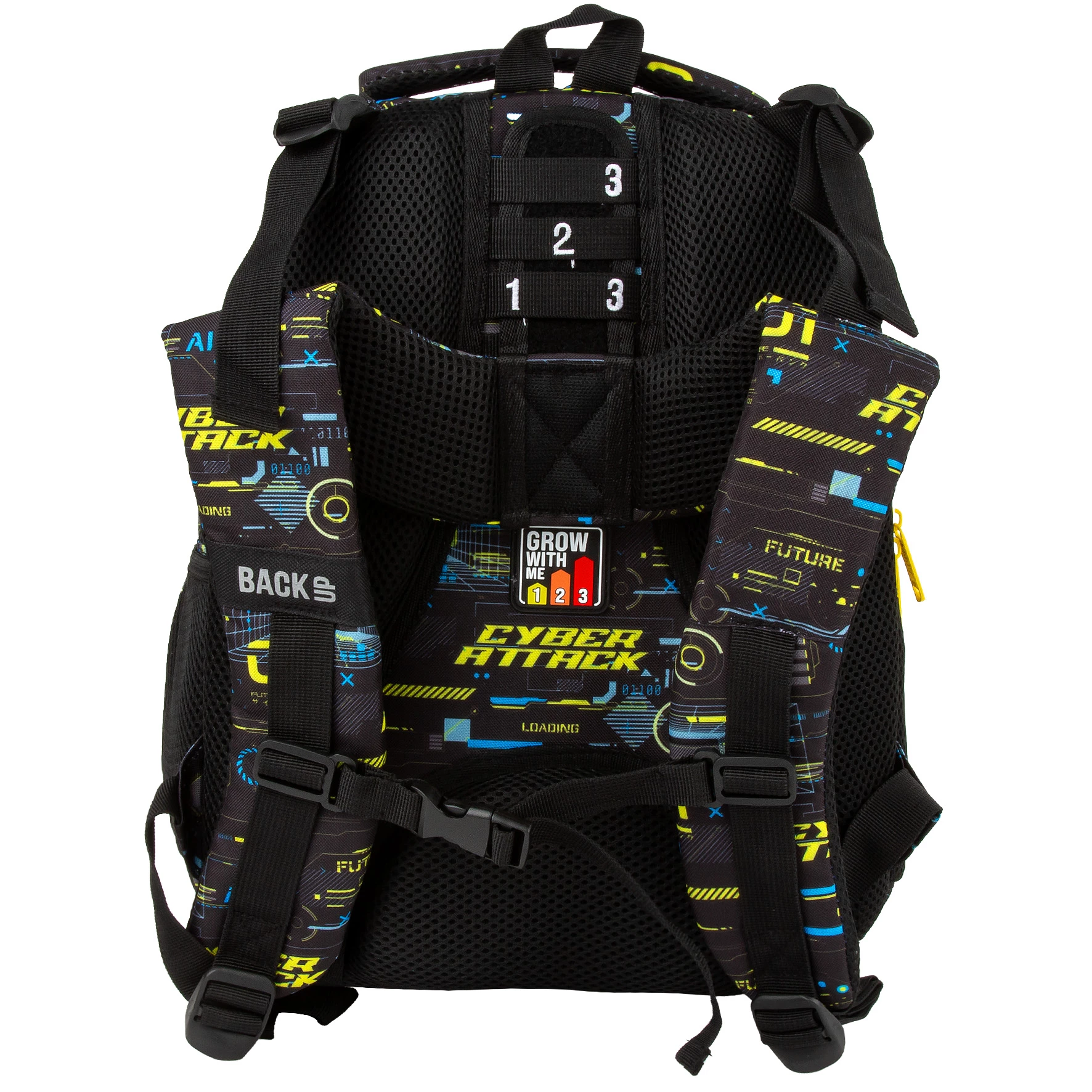 DE RUCSAC SCOLAR BACKUP 3 COMPARTIMENTE CYBER ATTACK PLB7R50 [6]