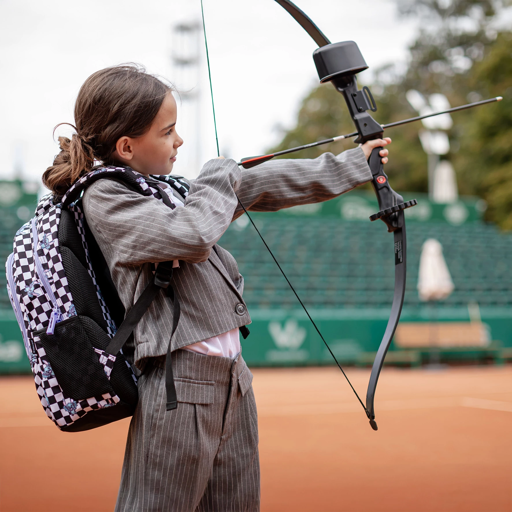 DE RUCSAC SCOLAR BACKUP 3 COMPARTIMENTE FUZZ CHECKERBOARD PLB7X39 [7]