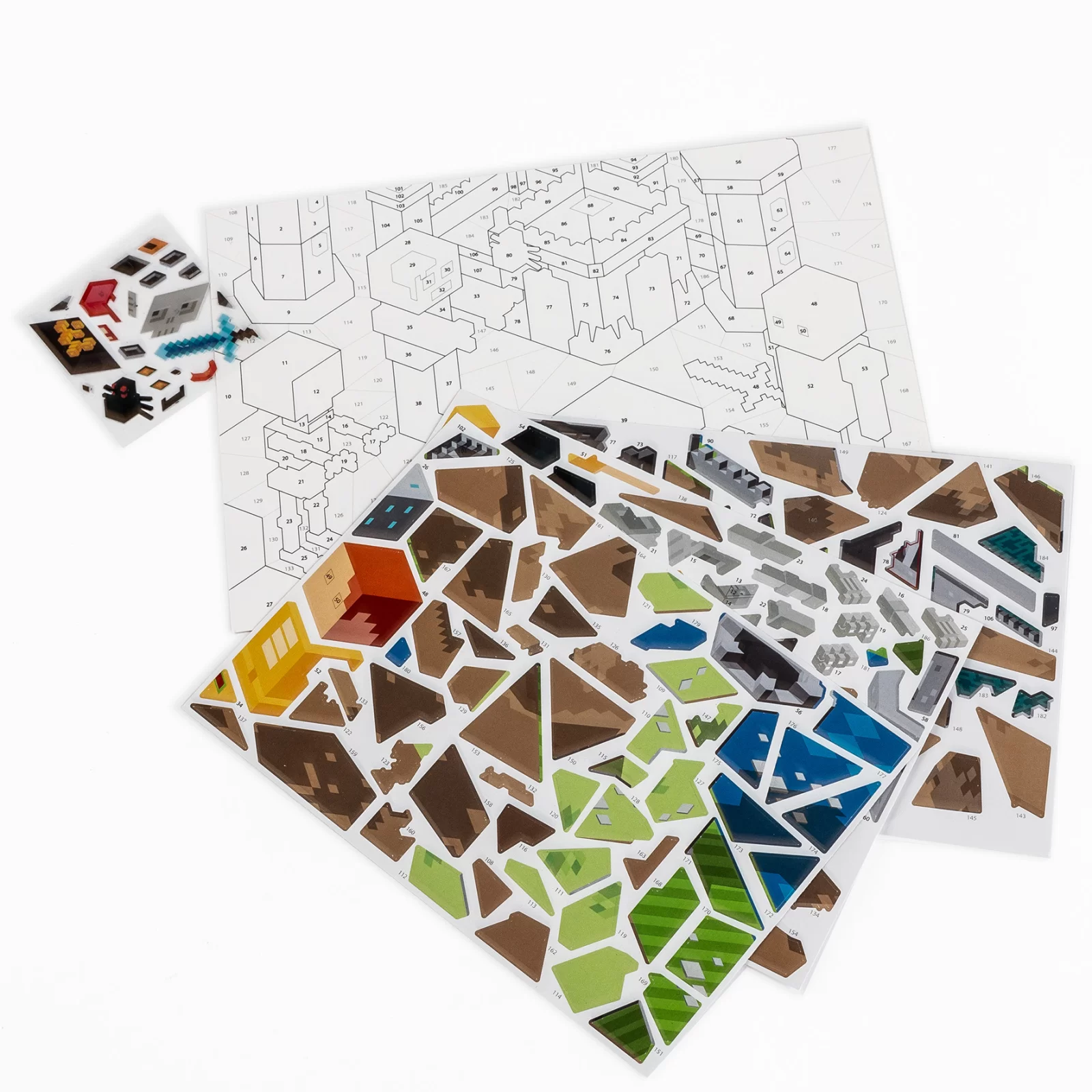 SET PICTURA PE NUMERE CU STICKERE, GAME, KIDEA WNGKA [2]