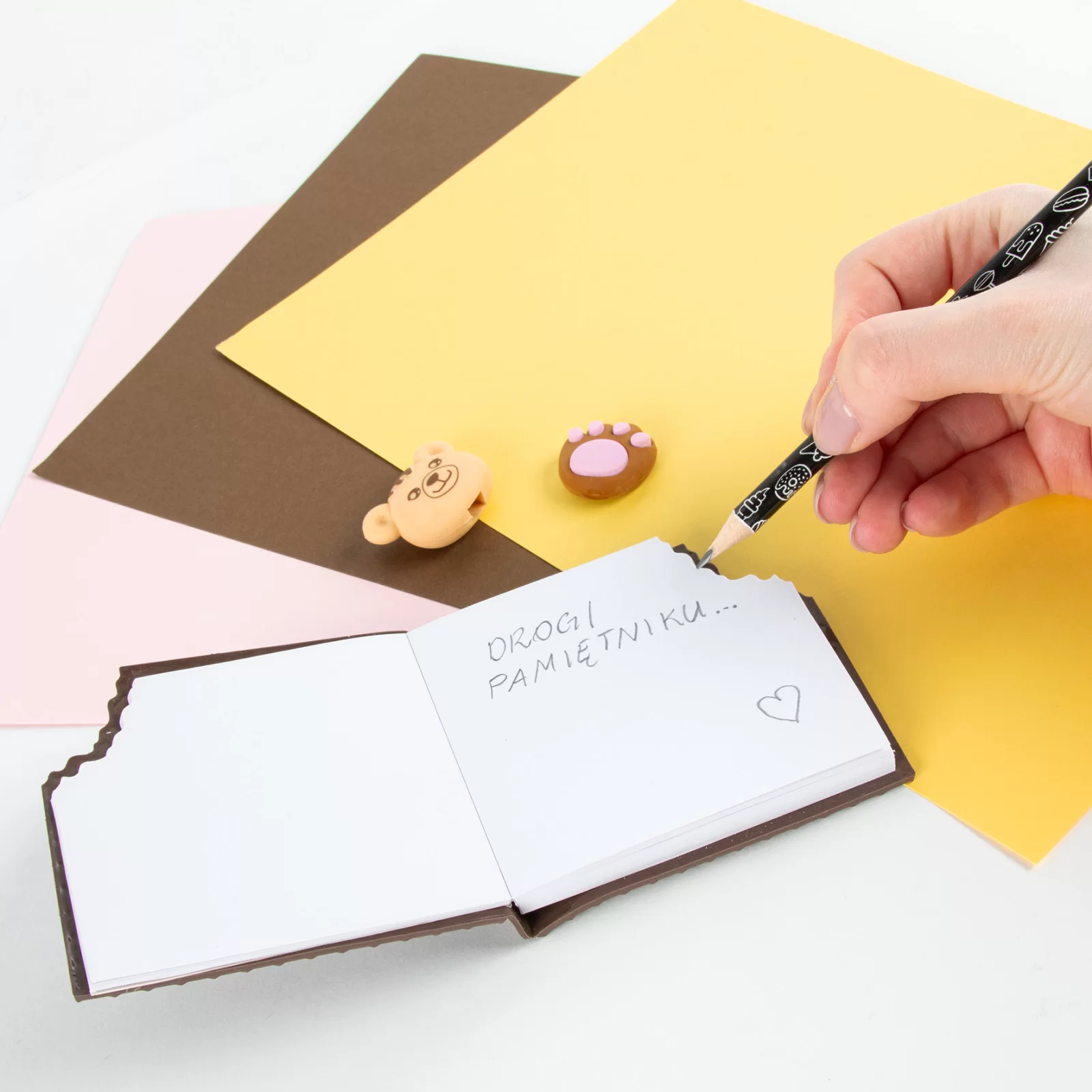 DE SET SCOALA 4 PIESE, PARFUMAT WAFE KIDEA PPAWKA [4]