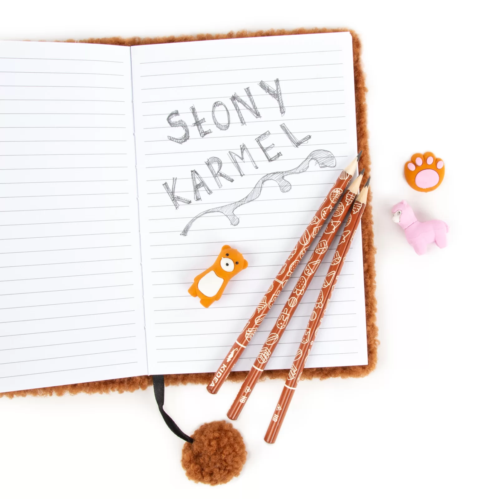 DE SET SCOALA 6 PIESE PARFUMAT CARAMEL SARAT KIDEA ZAGOSKKA [2]