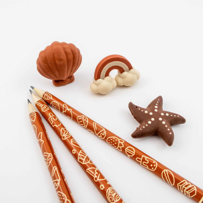 SET SCOALA 6 PIESE PARFUMAT CIOCOLATA KIDEA ZAGOACKA [2]