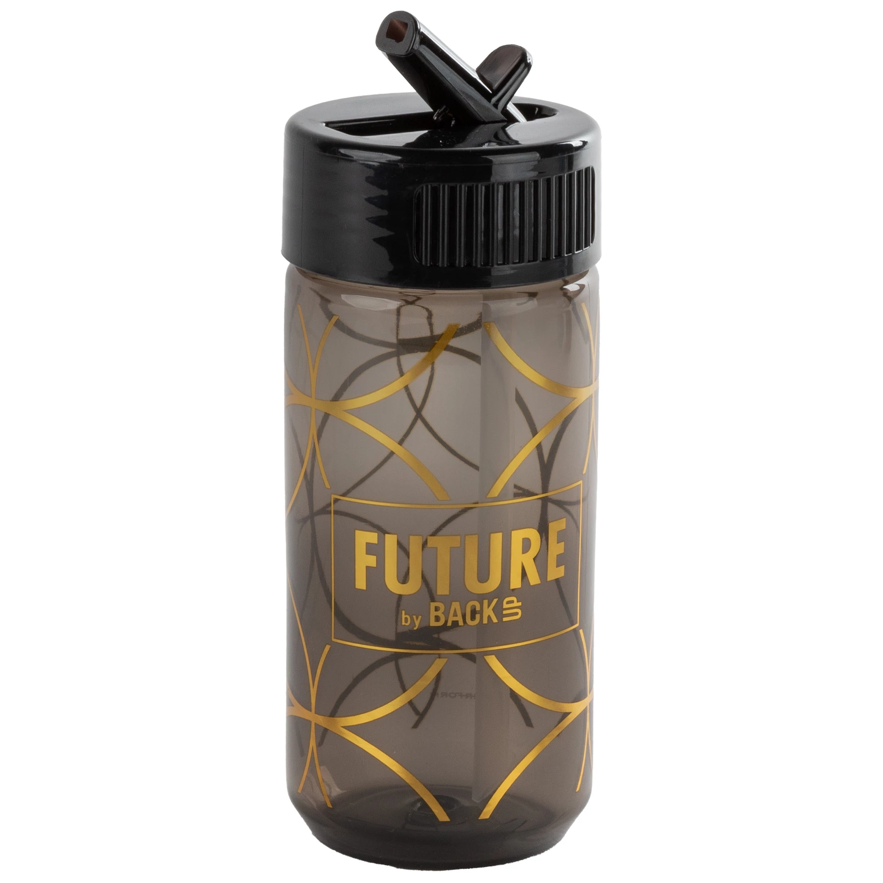 DE STICLA APA BACKUP 330ML CU PAI FUTURE NEGRU-AURIU BADF39 [1]