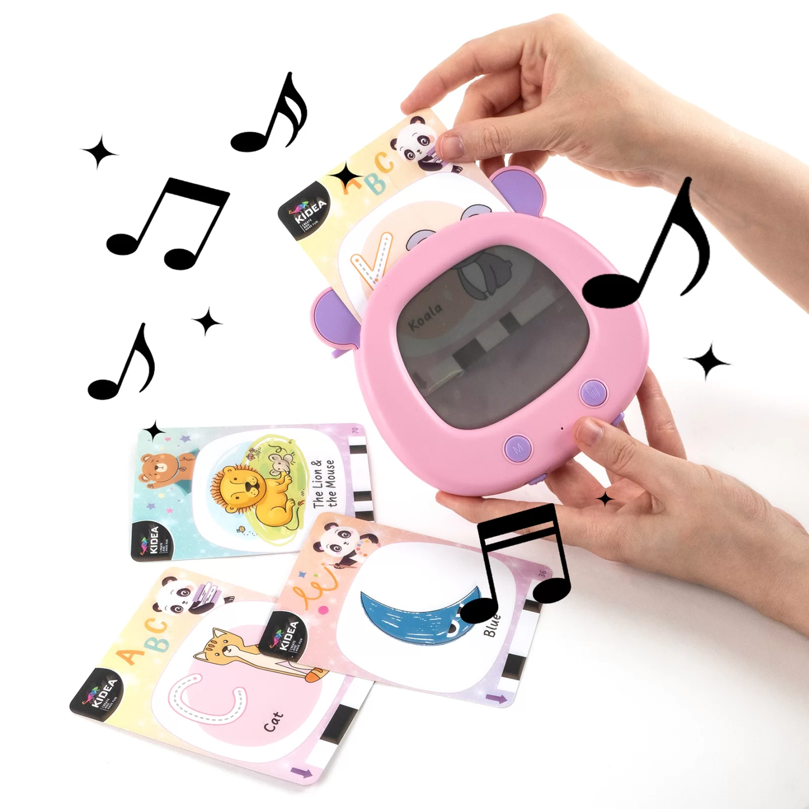 TABLETA INTERACTIVA PENTRU INVATAREA LIMBII ENGLEZE ROZ KIDEA TNJAKA [4]