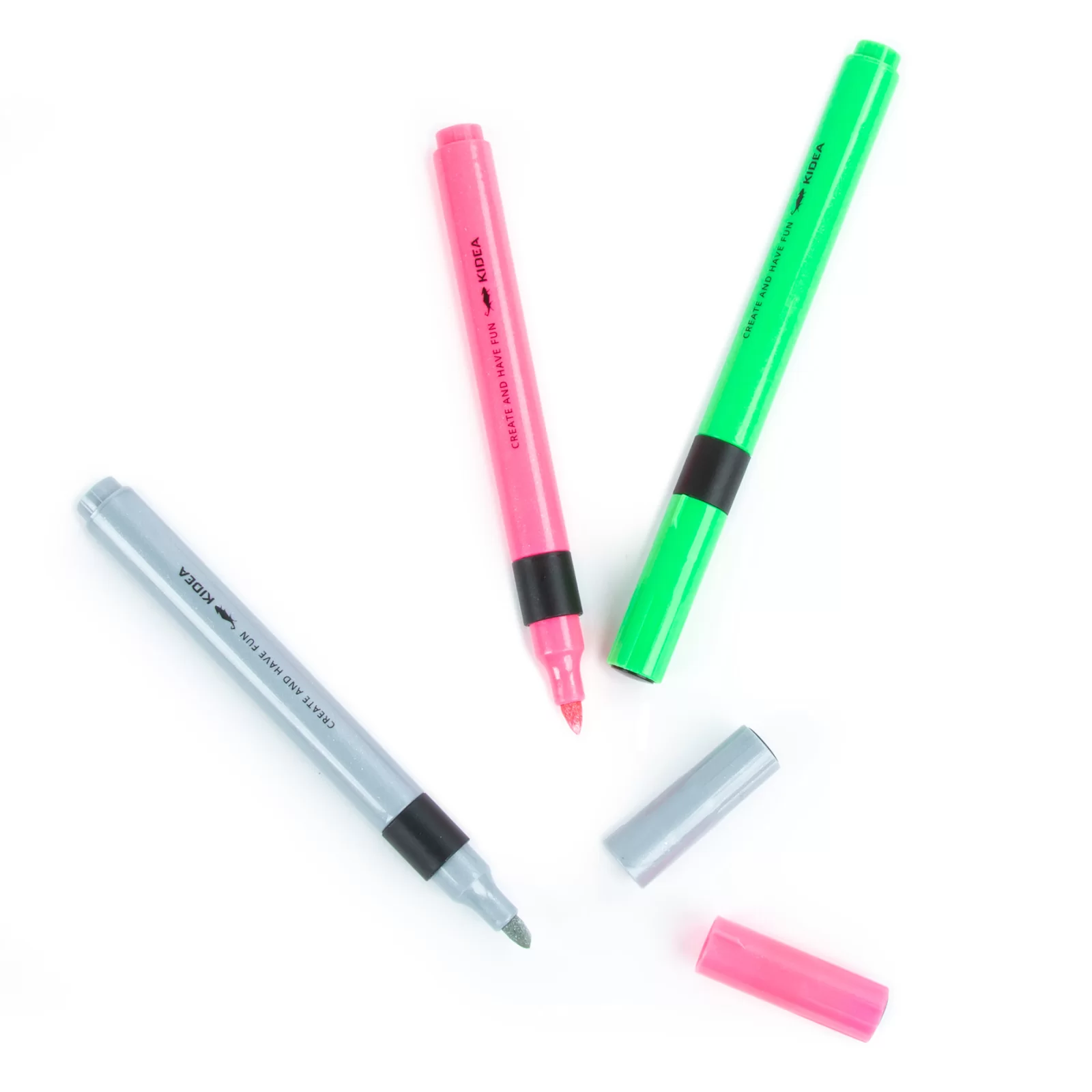 DE TEXTMARKER 3 CULORI/SET CULORI METALICE KIDEA ZME3KA [4]