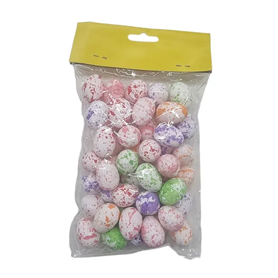 DECORATIUNE PASTE OUA COLORATE DIN POLISTIREN 50/SET [2]