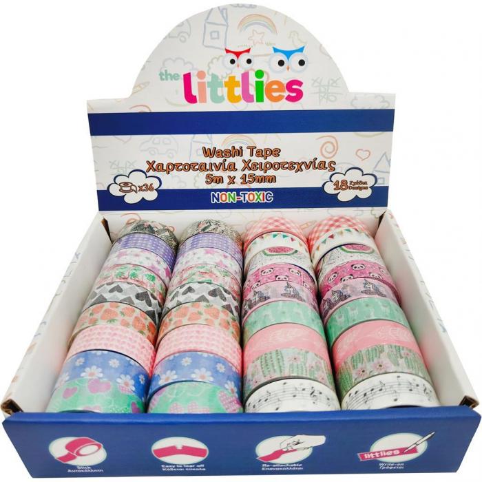 DIA BANDA WASHI THE LITTLIES 15MM*5M 646093 [2]