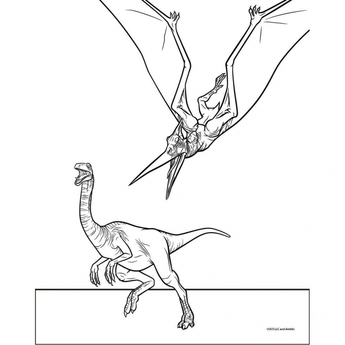 DIA CARTE COLORAT 24F CU STICKERE SI 6 MINI MARKERE JURASSIC WORLD 570967 [5]