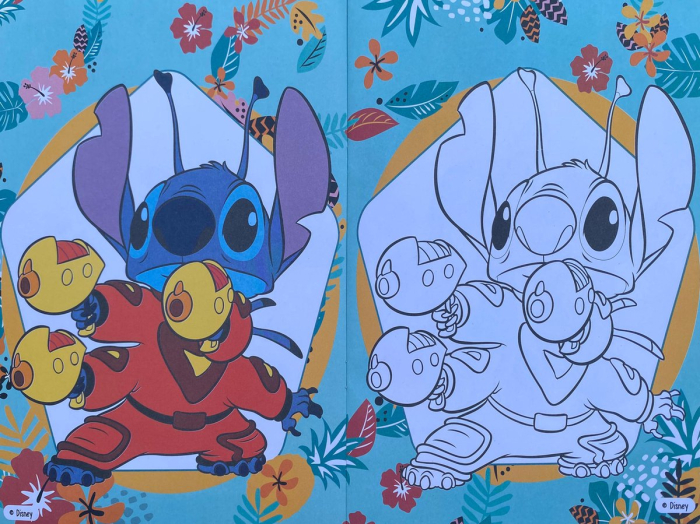 CARTE DE COLORAT THE LITTLIES A4 32 PAGINI LILO&STITCH 565313/400239 [9]