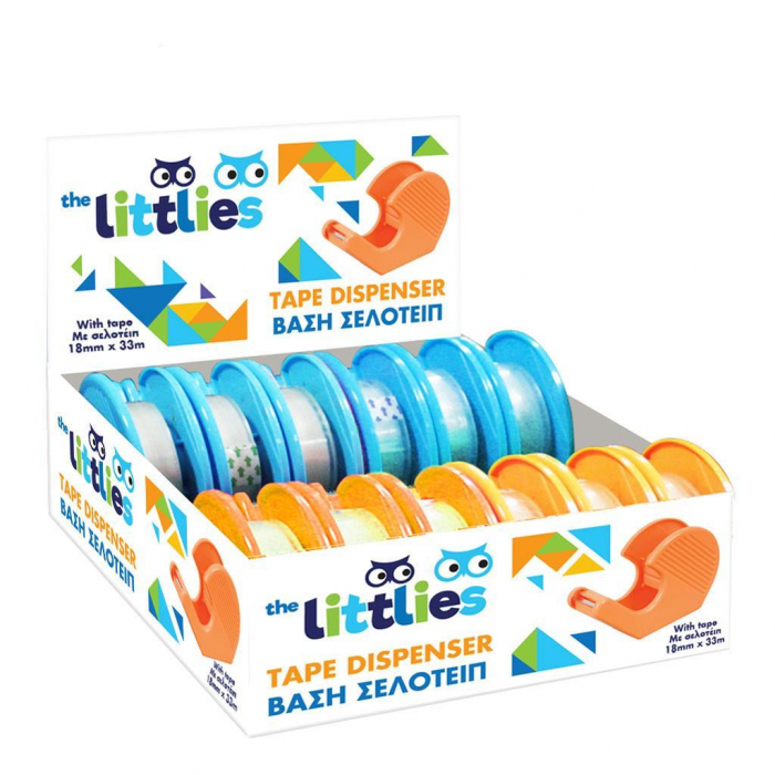 DIA DISPENSER CU BANDA ADEZIVA THE LITTLIES 18MM*33M 646885 [3]