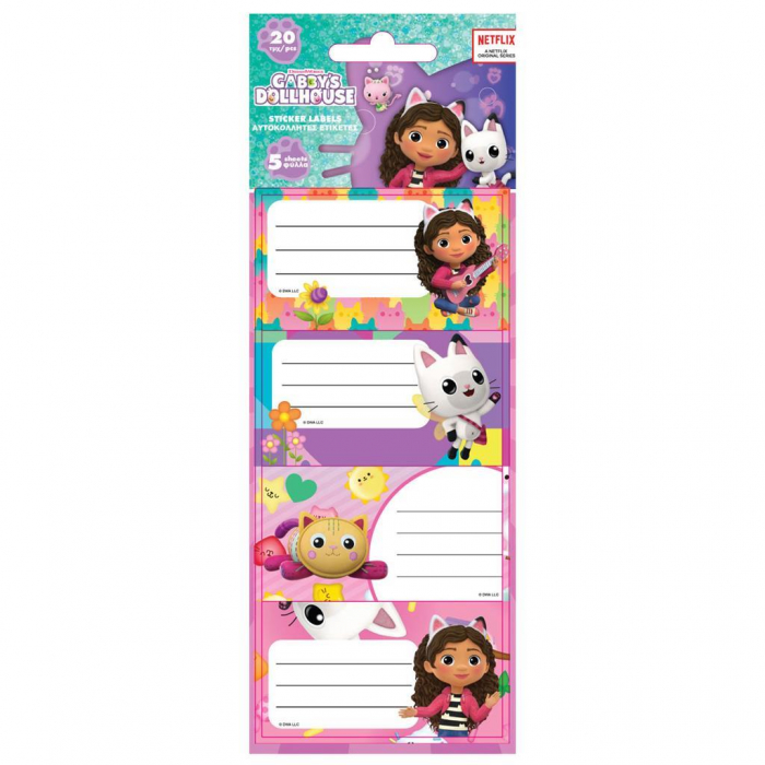 DIA ETICHETE SCOLARE AUTOADEZIVE 20/SET GABBYS 574076 [1]