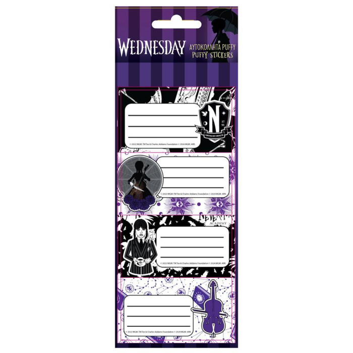 ETICHETE SCOLARE AUTOADEZIVE 20/SET WEDNESDAY 503686 [1]