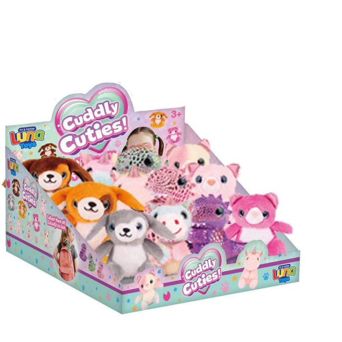 FIGURINA DE PLUSH MAGNETICA, 8*10*10CM PT UMAR, CUDDLY CUTIES 622947 [5]