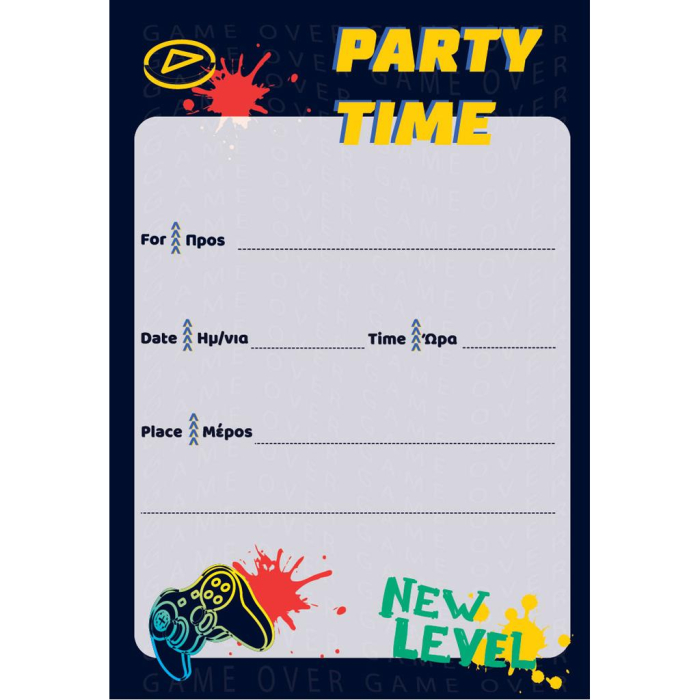 INVITATIE PETRECERE 6 MODELE THE LITTLIES 646740 [4]