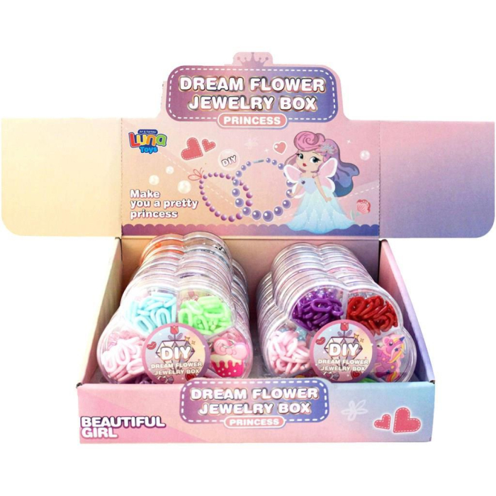 SET CREATIV BIJUTERII MARGELE 10.2*2*10.2CM DREAM FLOWER LUNA 622845 [1]