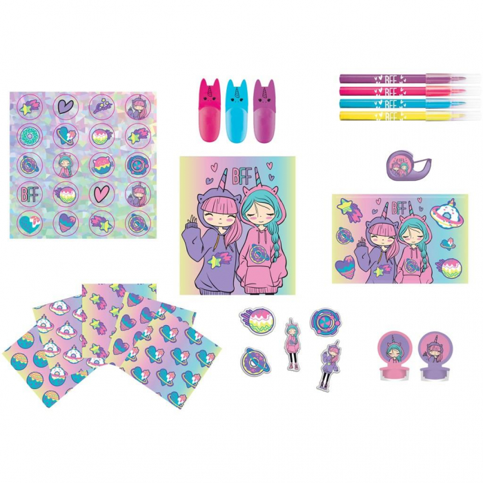 DIA SET CREATIV MUST ACTIVITY 35x5x32CM 25 PIESE BEST FRIENDS FOREVER 585995 [3]