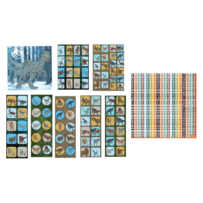 SET CREATIV STICKERE 1000 BUC JURASSIC WORLD 570934 [2]