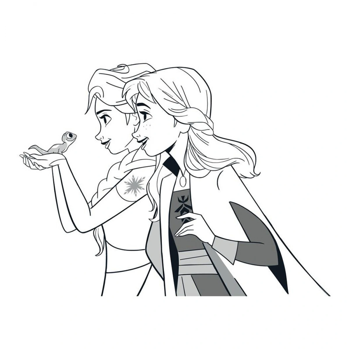 SET DE COLORAT 31 PIESE 54x47CM FROZEN II 564516 [4]