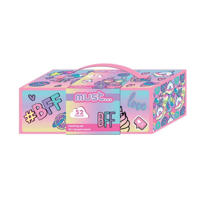 DIA SET DE COLORAT MUST 26.3x13.7x9.5CM BEST FRIENDS FOREVER 585988 [3]