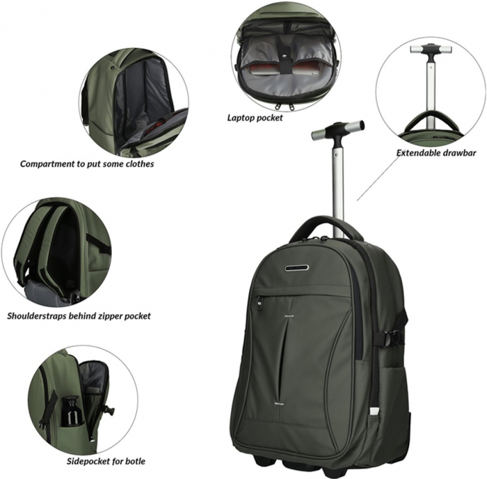 EB TROLLER LAPTOP NORTHERN 17 inch OLIVE 47250029 [9]