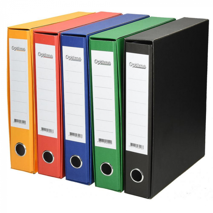 EU BIBLIORAFT 5CM + CUTIE A4 ROSU 24276 [5]