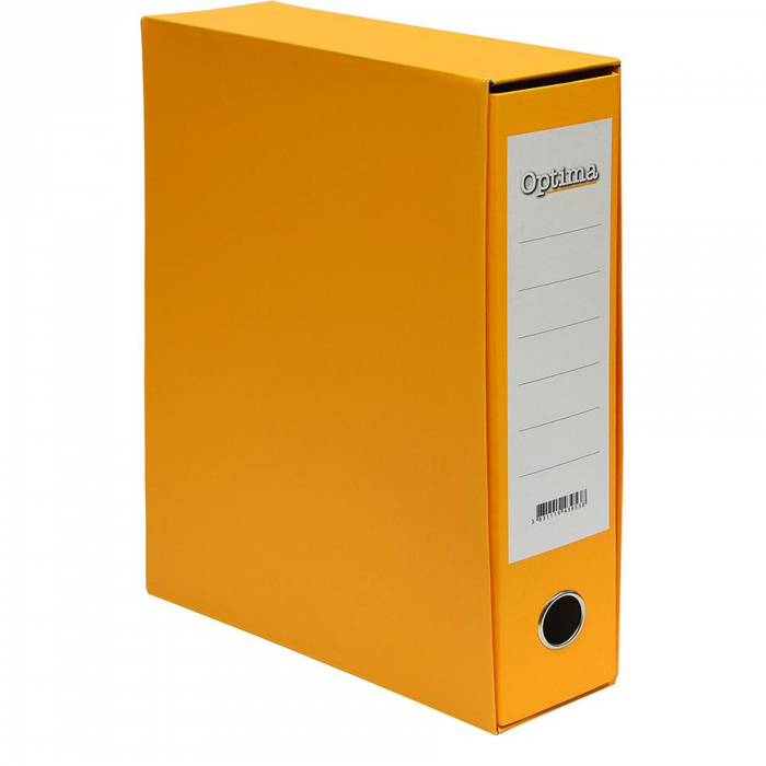 EU BIBLIORAFT 8CM + CUTIE A4 GALBEN 24273 [1]