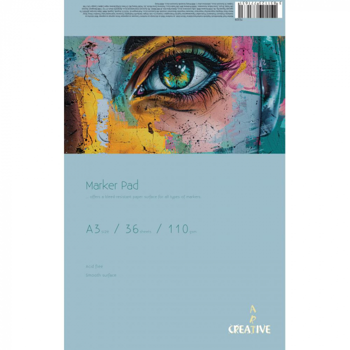 EU BLOC ART CREATIVE MARKERE ACRILICE A3 110G 36 FILE 75329 [1]