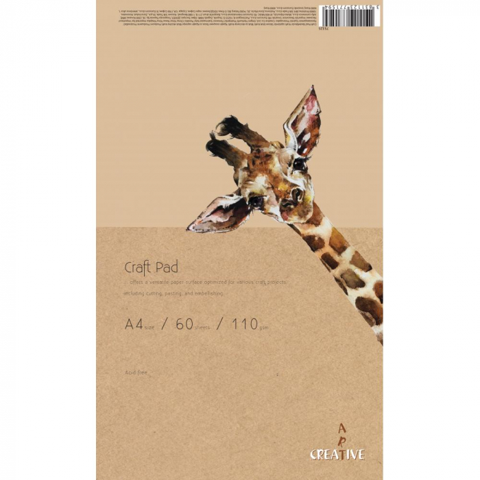 EU BLOC SCHITE ART CREATIVE KRAFT A4 110G 60 FILE 75325 [1]