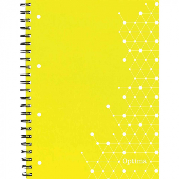 EU CAIET A4 70F LINII CU SPIRA SI PERFORATII CULORI ASORTATE 21393 [3]