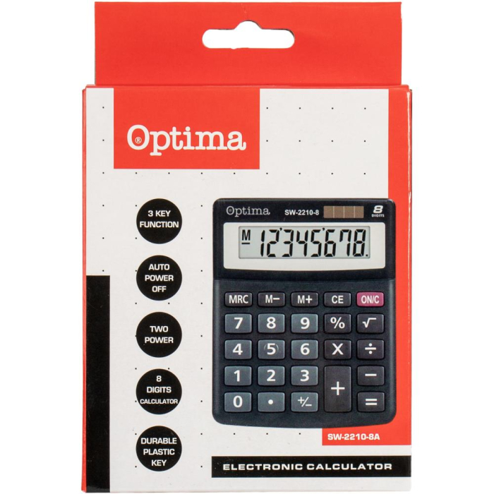 CALCULATOR DE BIROU 8 DIG SW-2210A NEGRU 25250 [2]