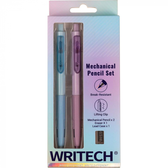 EU CREION MECANIC WRITECH SPACE UP 0.5MM 2/SET + RADIERA + REZERVA MINE 0.5MM 260052 [1]