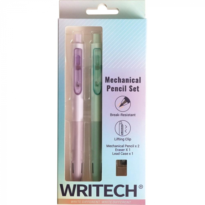 EU CREION MECANIC WRITECH SPACE UP 0.5MM 2/SET + RADIERA + REZERVA MINE 0.5MM 260052 [2]