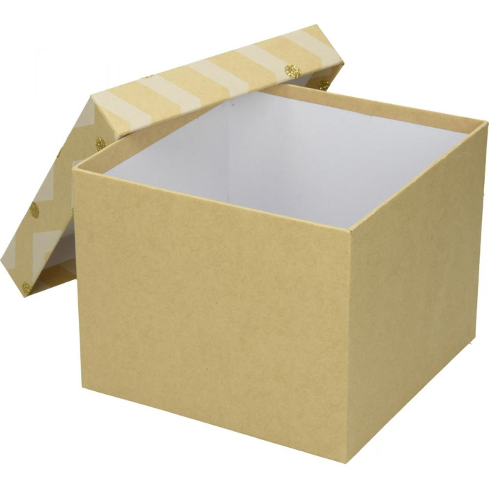 CUTIE CADOU CRACIUN 16*16*13CM KRAFT 75009 [4]