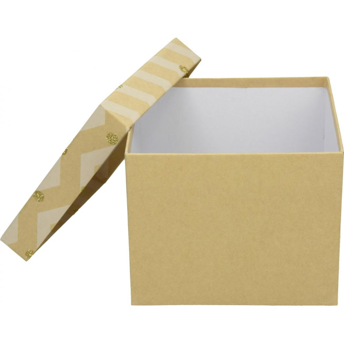 CUTIE CADOU CRACIUN 22*22*16CM KRAFT 75007 [3]