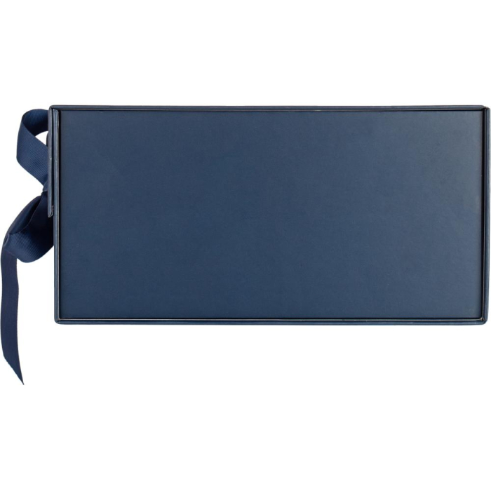 CUTIE CADOU CRACIUN 33*25*12.5CM ALBASTRA CU FUNDA SI MAGNET 775186 [4]