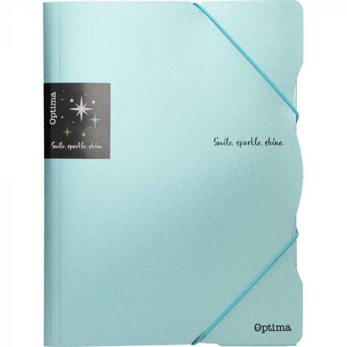 EU DOSAR PLIC CARTON A4 CU ELASTIC CULORI ASORTATE GLITTER 120374 [4]