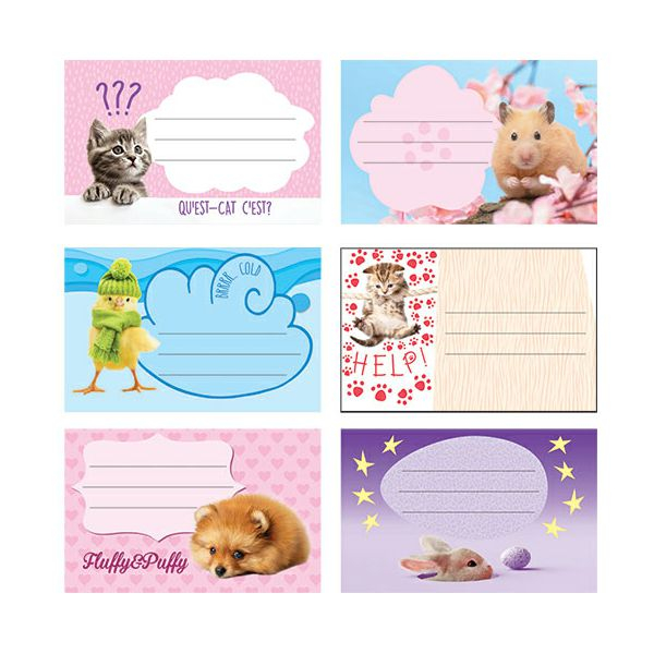 EU ETICHETE SCOLARE AUTOADEZIVE 9/SET ANIMAL CUTE 23325/213290 [9]