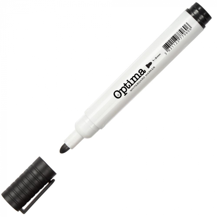 EU MARKER WHITEBOARD VF ROTUND 1-3MM NEGRU 110974 [1]