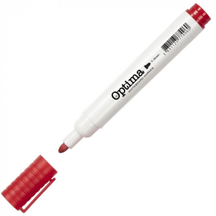 EU MARKER WHITEBOARD VF ROTUND 1-3MM ROSU 110976 [1]