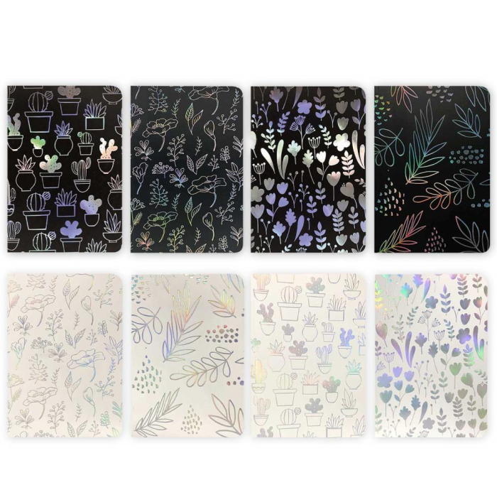 NOTES 17*24CM, 120FILE, LINII, FLORI 778058 [1]