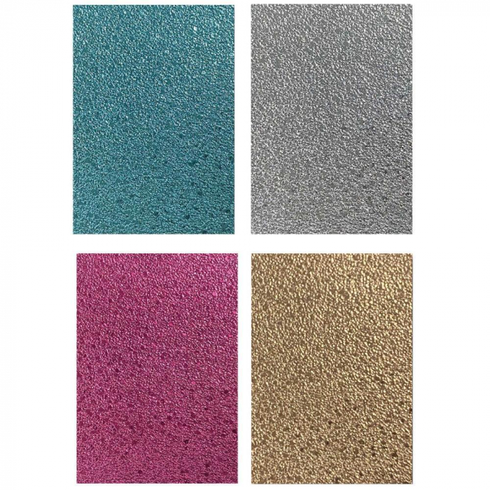 EU NOTES A5 168 FILE, LINII, CULORI ASORTATE METALICE 778054 [1]