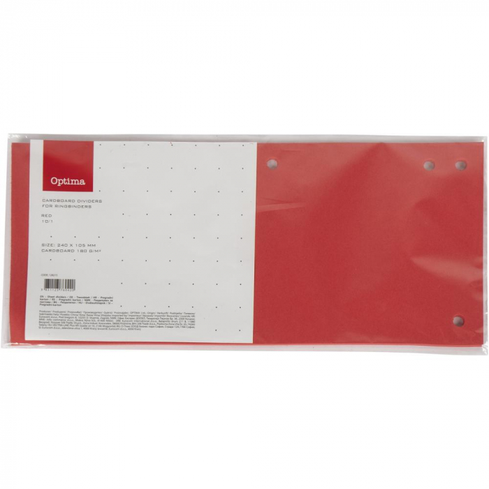 EU SEPARATOR CARTON 180G 10/SET ROSU 128215 [1]