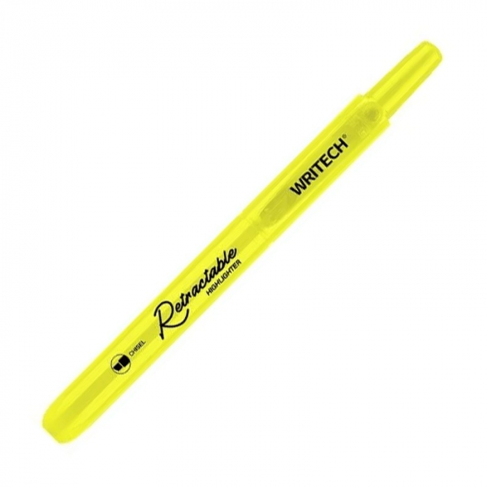 EU TEXTMARKER RETRACTABIL WRITECH VF.TESIT 1-4MM GALBEN FLUO 260000 [1]
