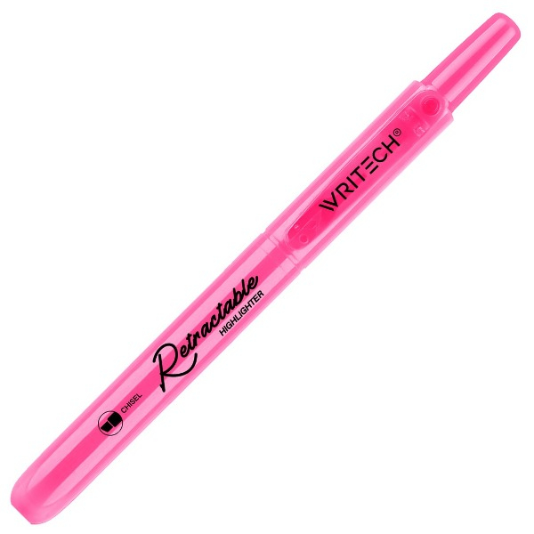 EU TEXTMARKER RETRACTABIL WRITECH VF.TESIT 1-4MM ROZ FLUO 260005 [1]