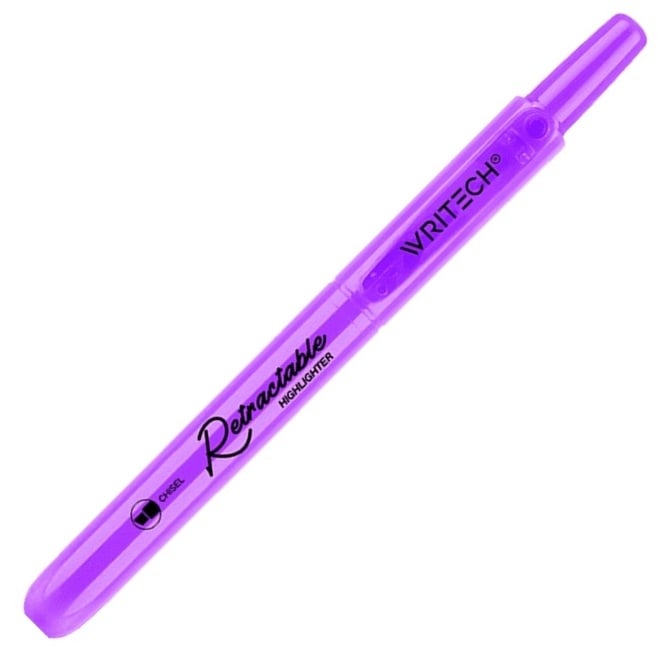 EU TEXTMARKER RETRACTABIL WRITECH VF.TESIT 1-4MM VIOLET FLUO 260004 [1]
