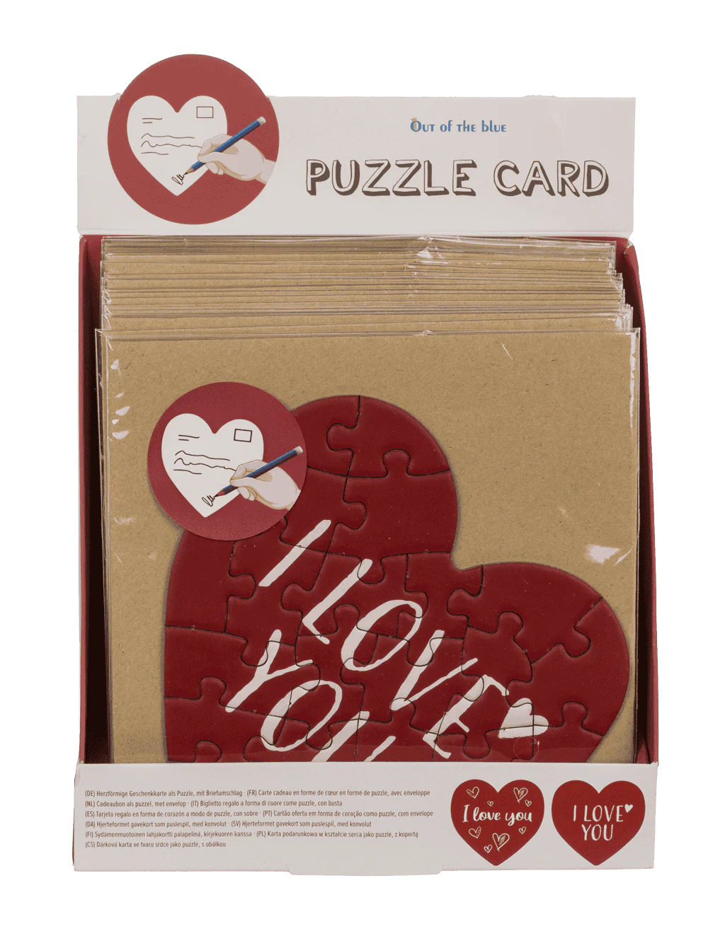 FELICITARE PUZZLE + PLIC, I LOVE YOU 180801 [7]