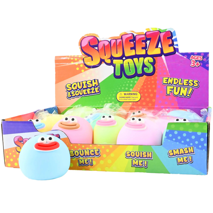 Figurină Squishy 7cm Mingiuță Față Zâmbăreață 41671 - ipb.ro [2]