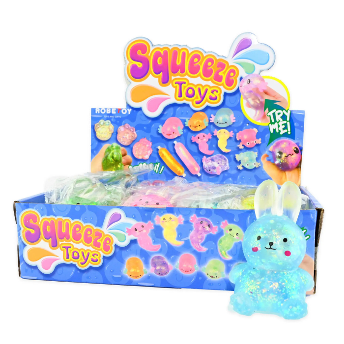 FIGURINA SQUISHY SUGAR 10CM IEPURAS GLITTER 41085 [2]