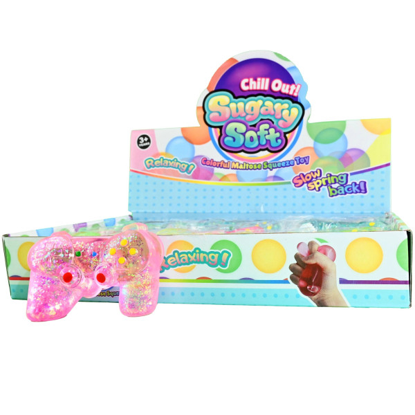 Figurină Squishy Sugar Gamepad 10.5cm cu Glitter - ipb.ro [2]