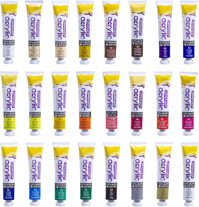 FIL CULORI ACRIL DALER ROWNEY GRADUATE 22ML 24/SET 123900024 [6]